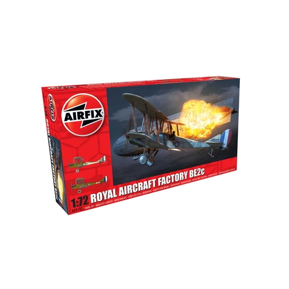 Airfix 02101 Royal Aircraft Factory BE2c 1/72 Scale Plastic Model Kit