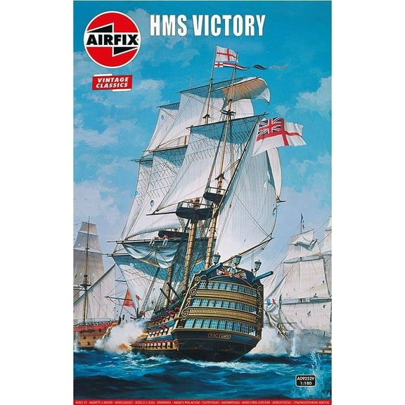 Airfix 09252V British Ship of the Line Victory 1/180 Scale Plastic Model Kit
