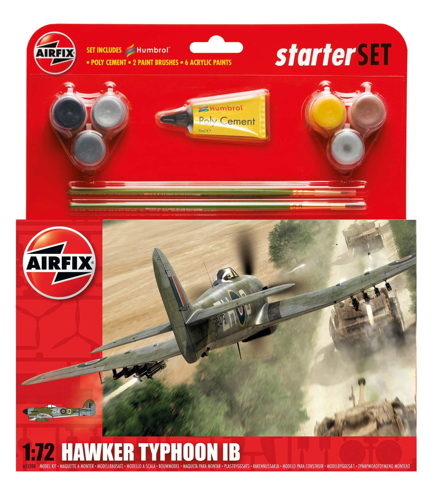 Airfix tank 2024 starter kit