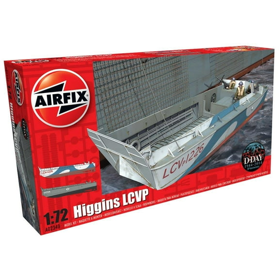 Airfix A02340 1:72 Scale Higgins LCVP Model Building Kit