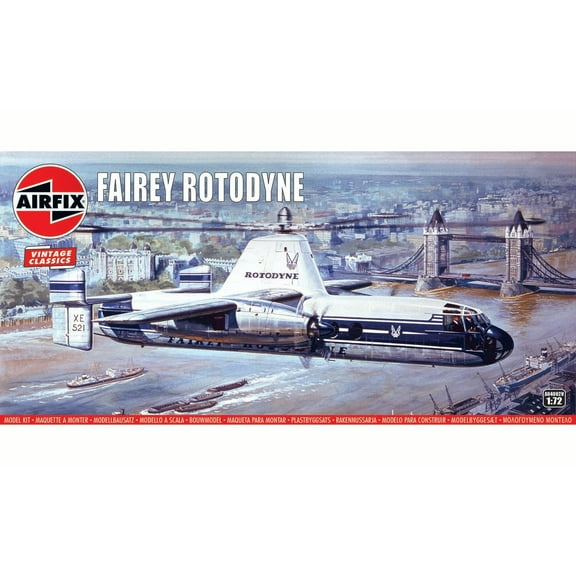 Airfix A04002V Fairey Rotodyne 1/72 Scale Plastic Model Kit
