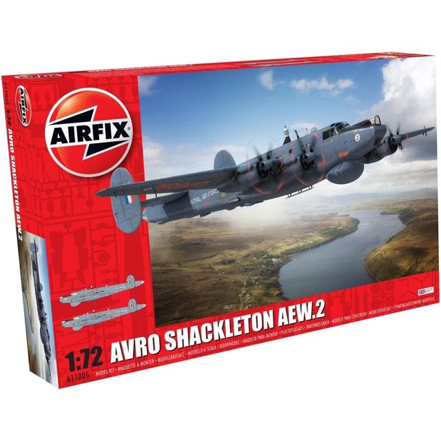 Airfix Avro Shackelton AEW.2 172 Scale Military Aviation Plastic Model