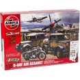 Airfix DDay Air Assault 172 WWII Military Diorama Plastic Model Gift