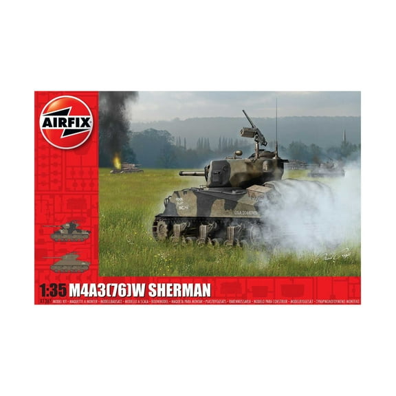 Airfix M4A3(76)W Sherman - Battle of the Bulge New