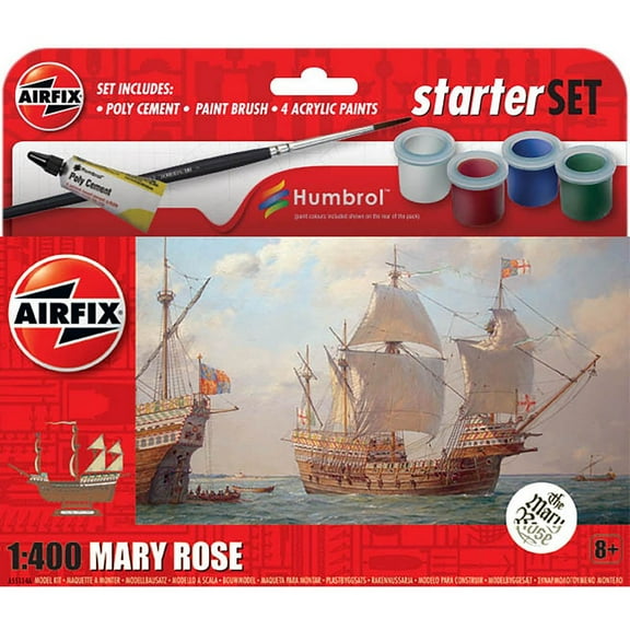 Airfix Mary Rose - Small Starter Set (Revised) New