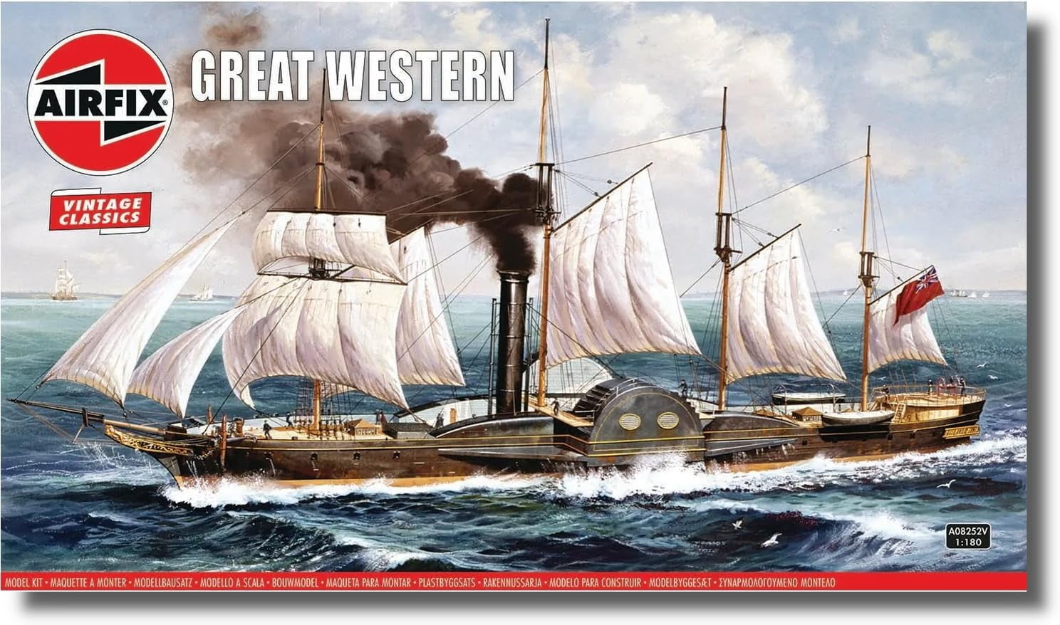 Airfix Ship Model Kit Vintage Classics Set A08252V Great Western