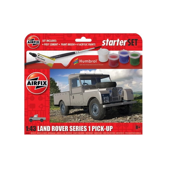 Airfix Starter Set - Land Rover Series 1 Pick-Up New
