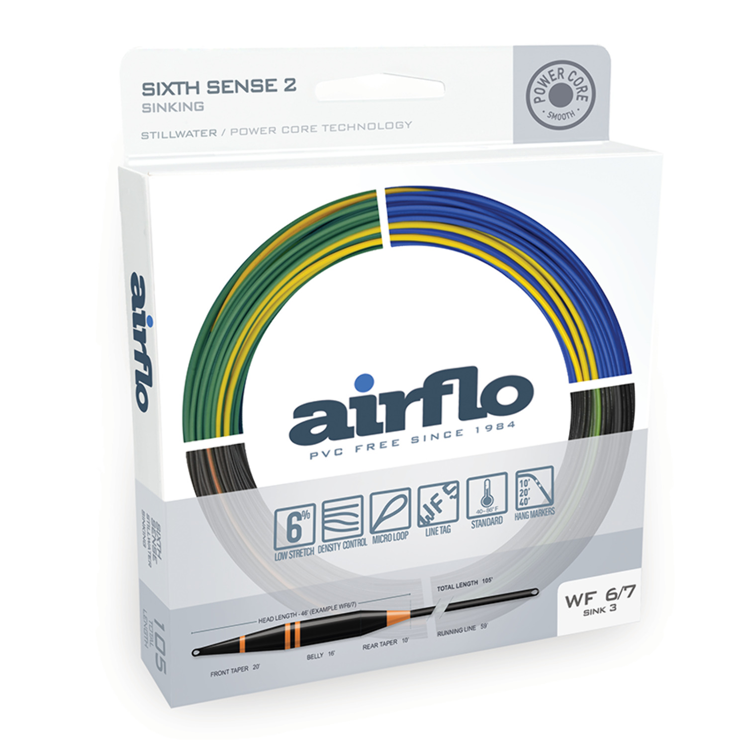 Airflo SUPERFLO SIXTH SENSE 2 FAST INTERMEDIATE