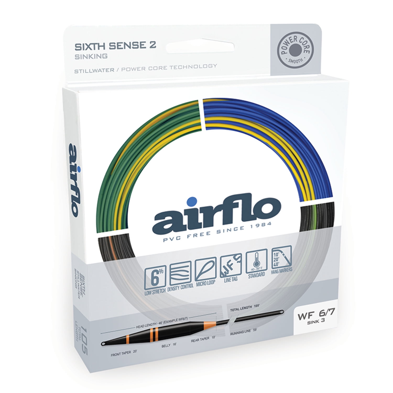 Airflo SUPERFLO SIXTH SENSE 2 SLOW INTERMEDIATE
