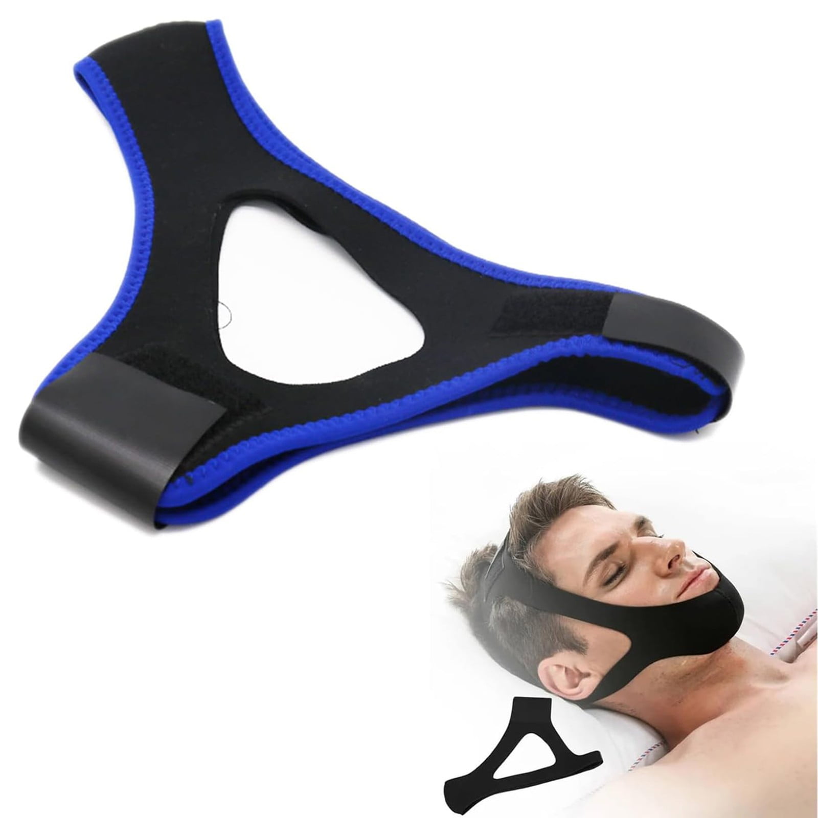 Airflow Jaw Strap Air Flow Jaw Strap Snoring Chin Strap Breathable Unisex Jaw Support Facial
