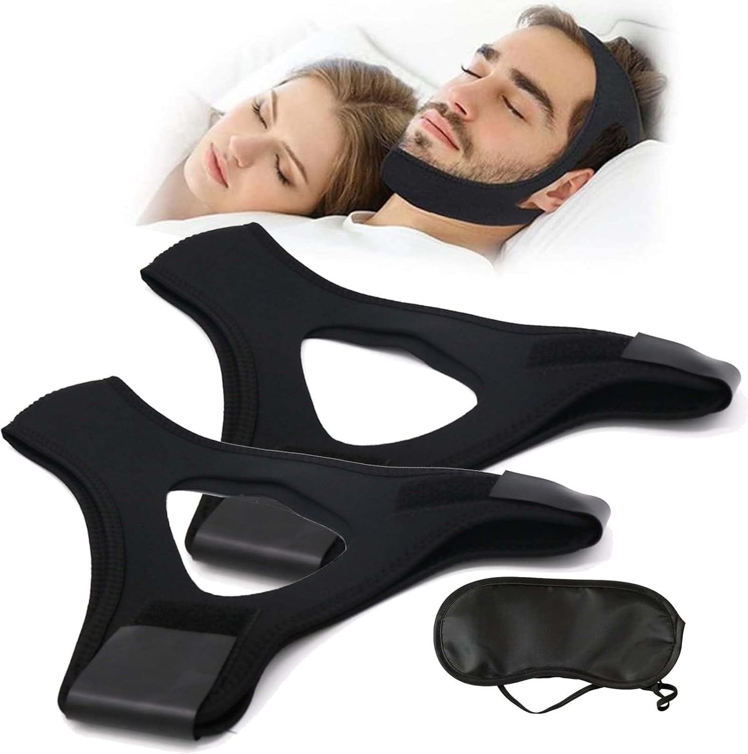 Airflow Jaw Strap, 【Upgraded】Airflow Jaw Strap , Air Flow Jaw Strap, Airflow Jaw Mask, with
