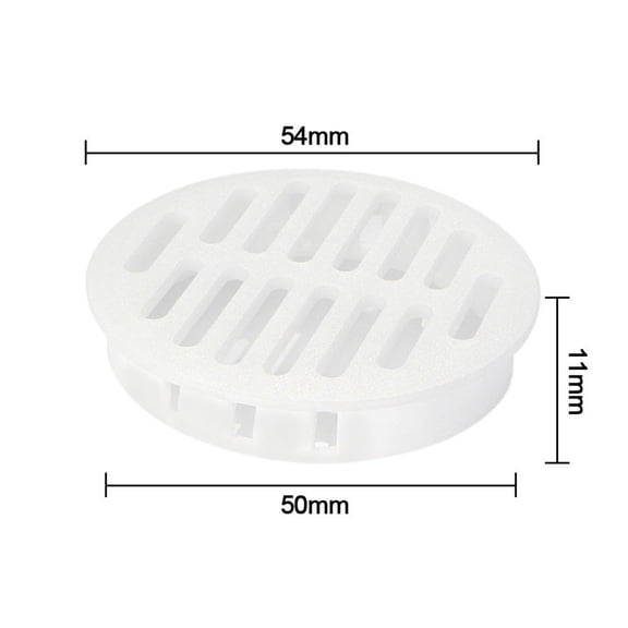Airflow Management With Quality Abs Plastic Round Vent Covers Pack Of Twenty