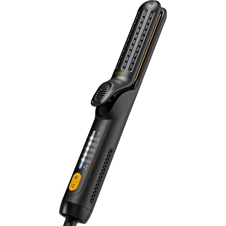 Airflow Styler Hair 2 in 1 Hair Straightener and Curler with 360 Airflow Professional Hair Curler Dual Voltage Adjustable Temp