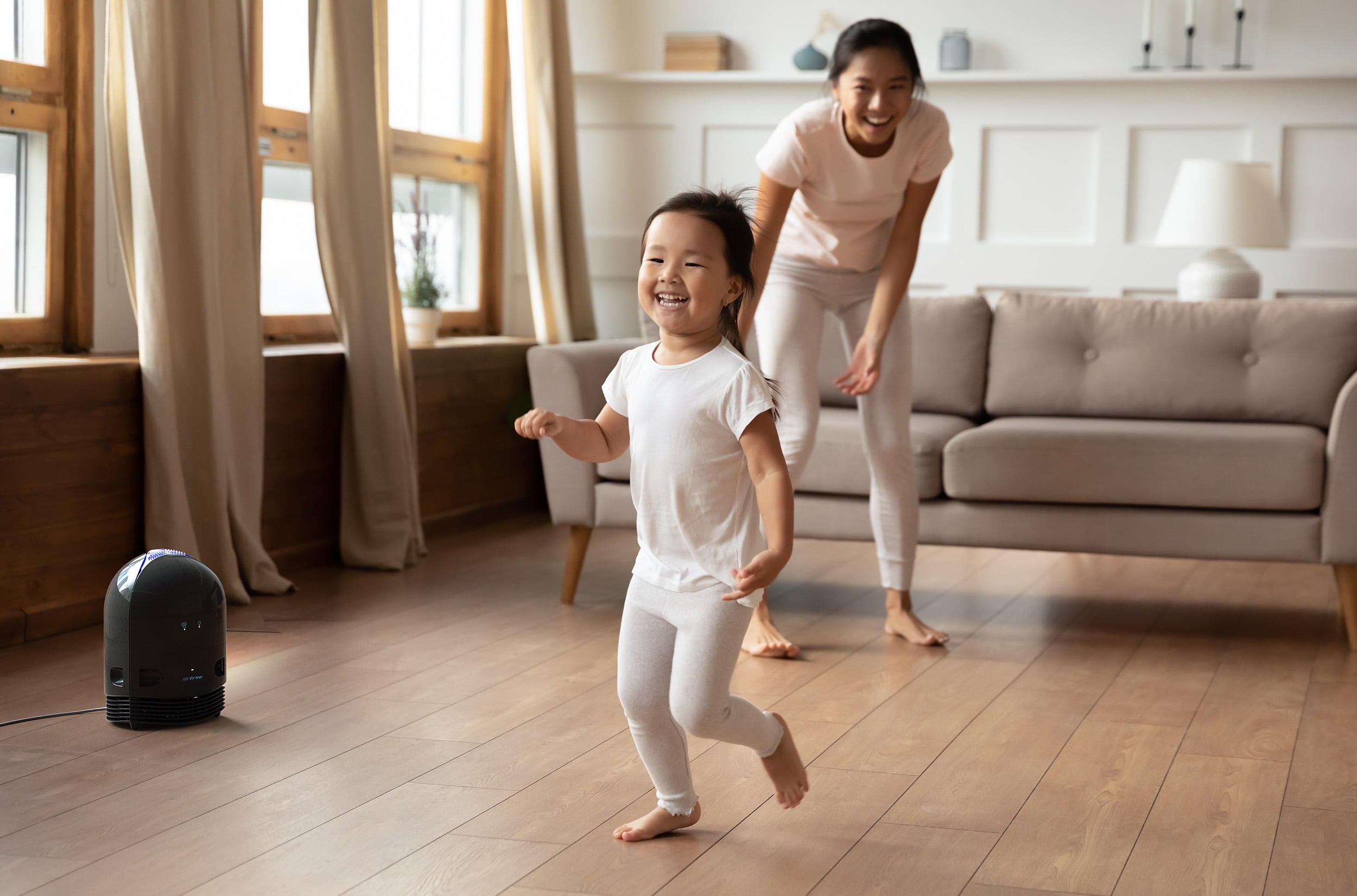 Airfree P3000 Plus Black Filterless Silent Air Purifier
