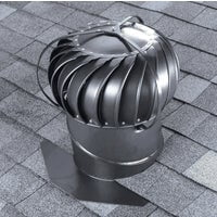 Airhawk 12 Aluminum Externally Braced Wind Turbine Attic Vent