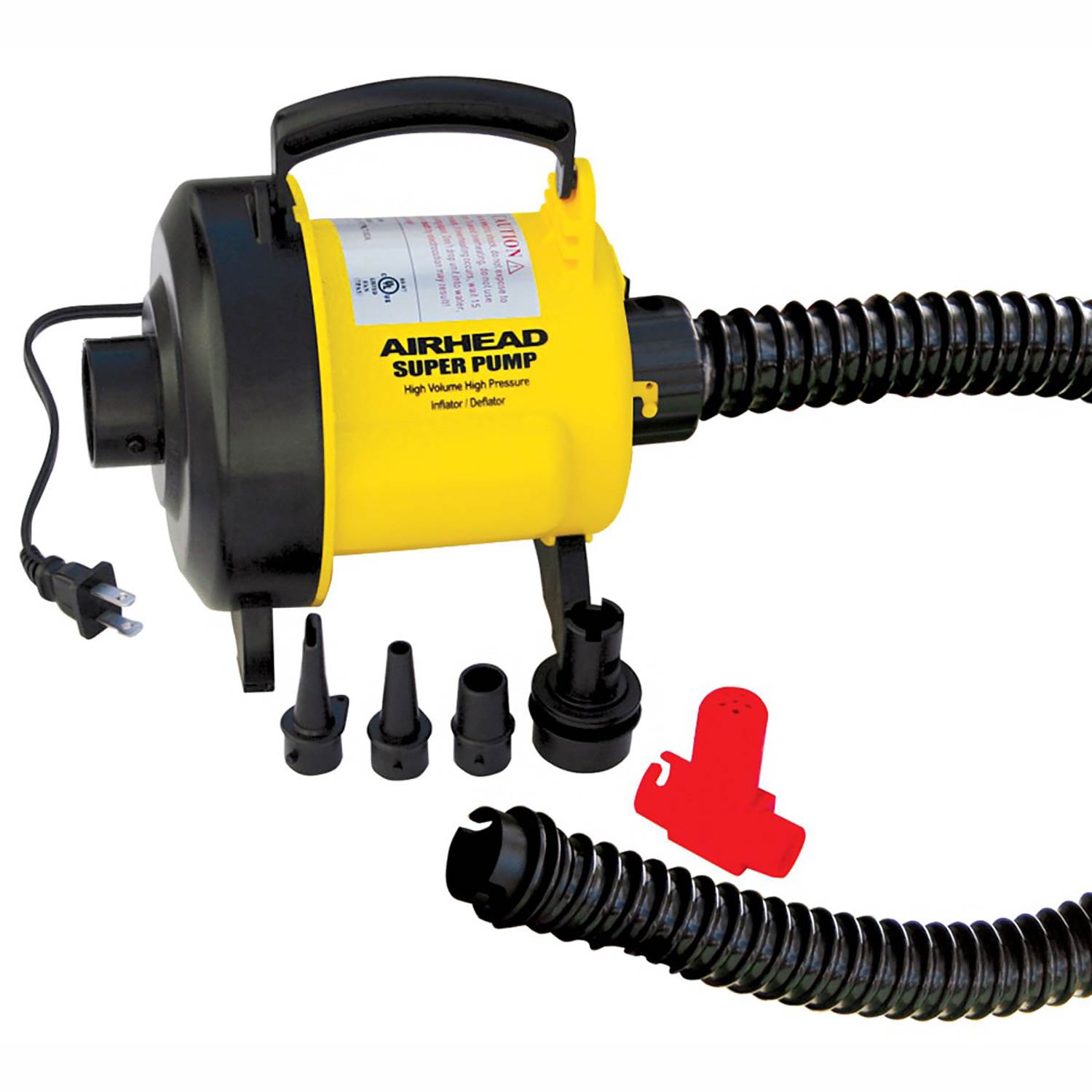 Airhead 120V Electric Inflatable Tube Air Pump for Towable Tube Floats - image 1 of 5