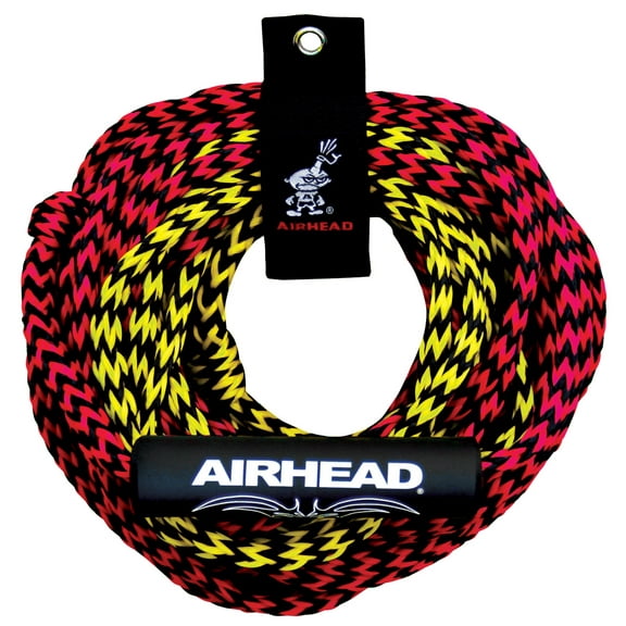 Airhead 2 Rider UV Resistant Tube Rope, 2 Sections with Float