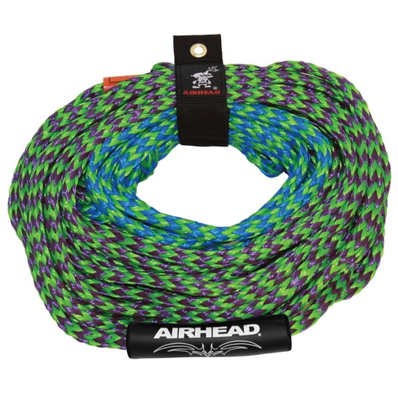 Airhead 2 Section Tow Rope, 1-4 Rider Towable Tube Rope, up to 60 ft