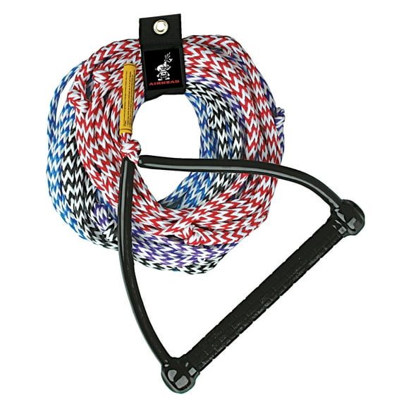 Airhead 4 Section Water Ski Tow Rope, 75 ft, UV Resistant