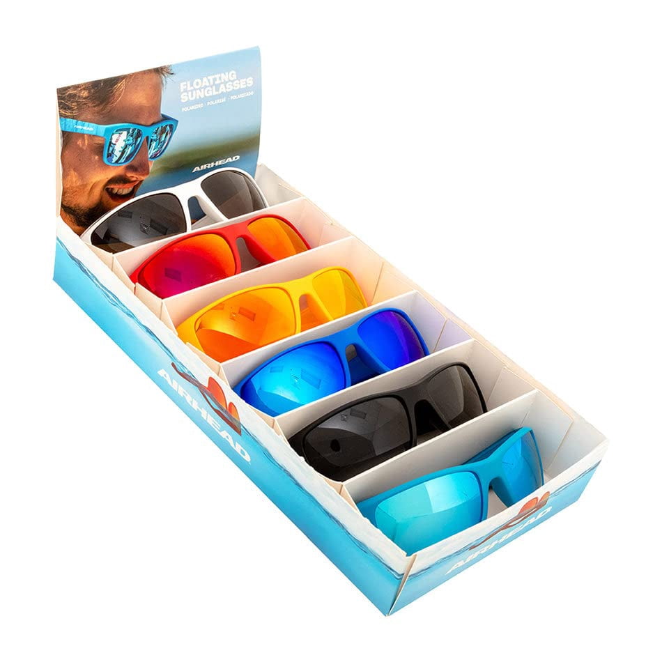 Airhead AHFSSWM6 Sport Sunglass, Assorted - Box of 6