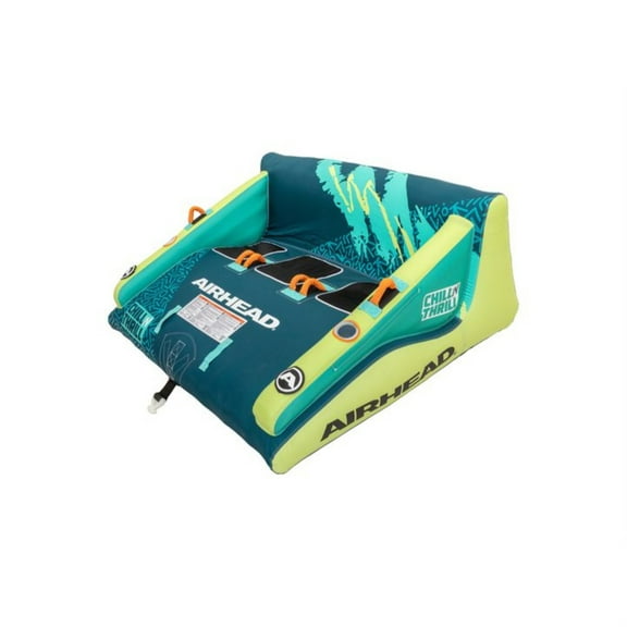 Airhead AHLT-02 Chill N Thrill Inflatable 3 Person Towable Tube