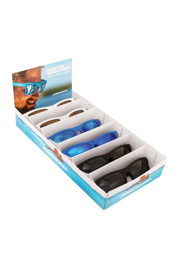 AHS50139CPQ Classic Floating Sunglasses - Assorted 6-Pack