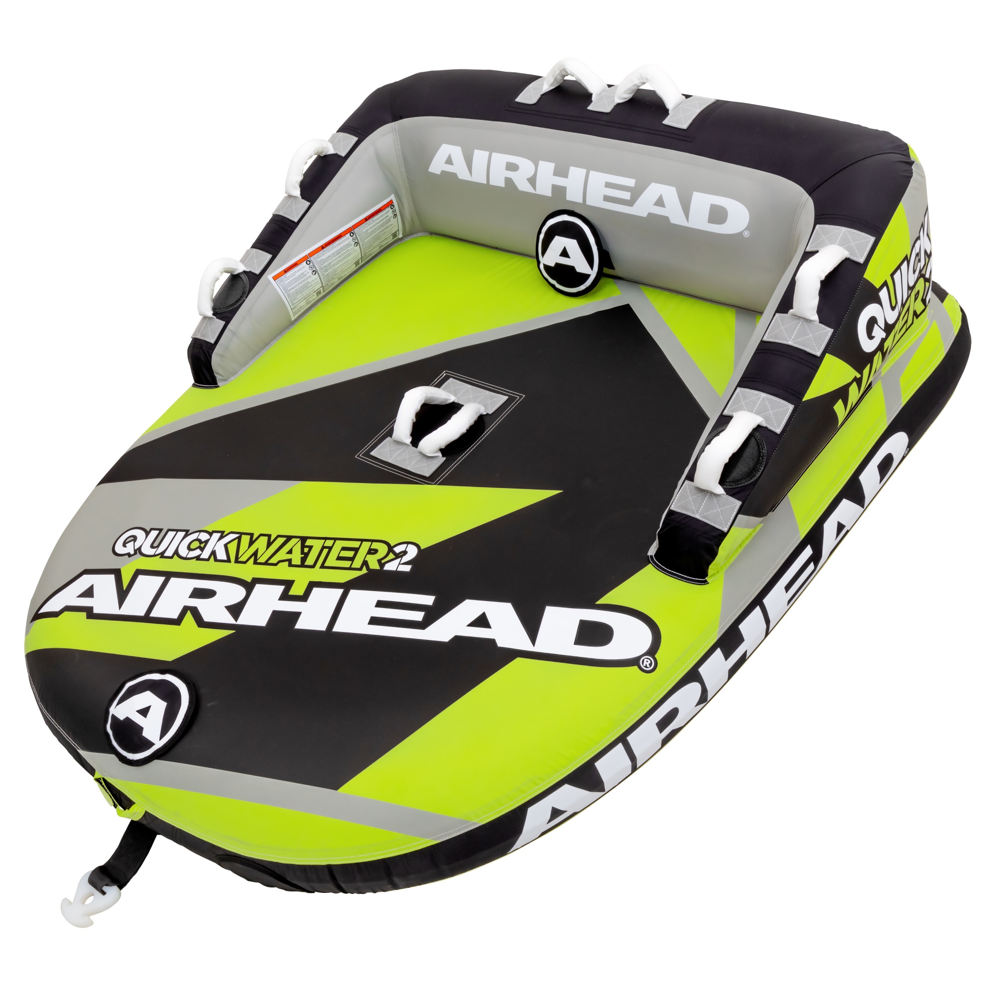 Airhead AHT50187YBK QUICK WATER 2-Rider Towable Tube
