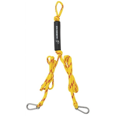 Airhead Tow Harness for 1 Rider Towable Tubes, Water Skis, Wakesurf Boards, Kneeboards and Wakeboards, 12-Feet