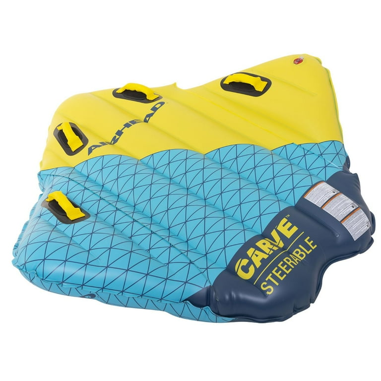 Airhead AHCV-11 Carve Inflatable 1 Rider Steerable Towable Airhead AHCV-11 Carve Inflatable 1 Rider Steerable Towable