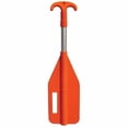 thumbnail image 1 of Airhead Easy Clean Lightweight Weather Resistant Watercraft Paddle, Orange, 20" - 40", 1 of 2