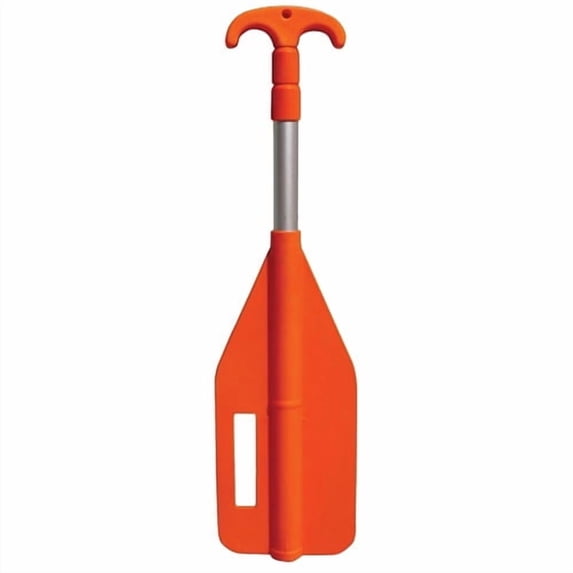 Airhead Easy Clean Lightweight Weather Resistant Watercraft Paddle, Orange, 20" - 40"