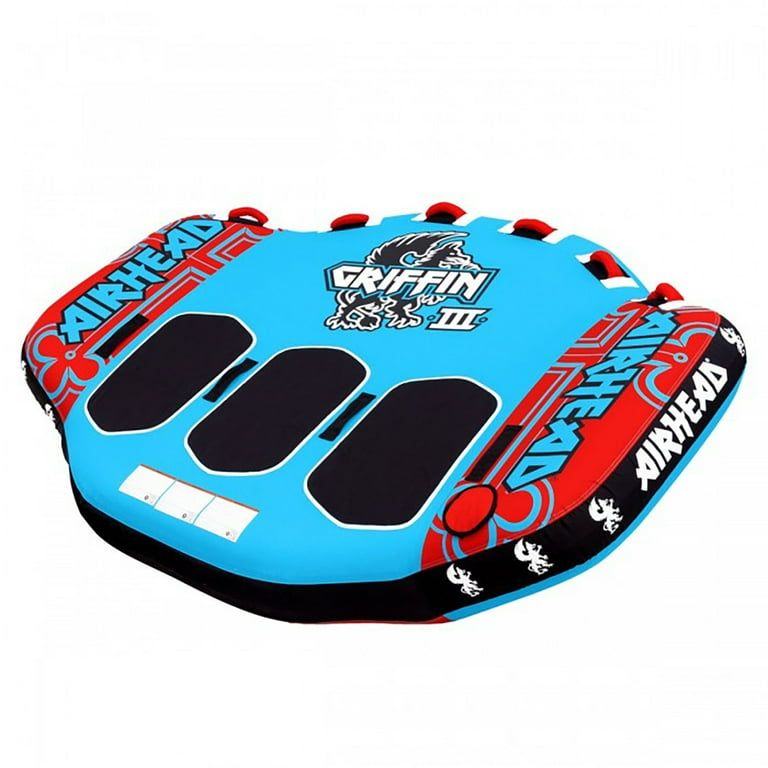 Airhead Griffin 1-3 Rider Towable Tube for Boating - Walmart.com Airhead Griffin 1-3 Rider Towable Tube for Boating - Walmart.com