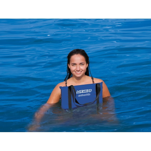 Airhead Lightweight 10001-17-A-BL Cove Saddle with Supportive Backrest, Foam Blue