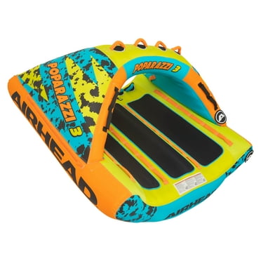 Airhead Poparazzi 1-3 Rider Towable Tube for Boating