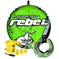 thumbnail image 1 of Airhead Rebel Towable Tube Kit with Rope & Pump for Boating, Heavy-Duty Nylon, 1 of 5