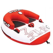 Airhead Riptide Towable Tube for Boating, 2 Rider Tube with Backrest