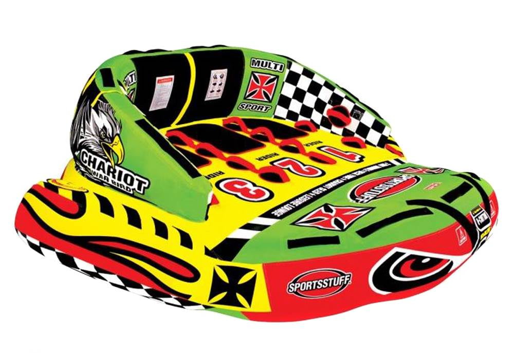 Airhead SPORTSSTUFF 53-1790 Chariot Warbird 3 Triple Rider Boat Towable Tube