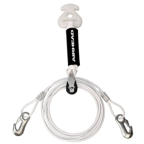 Airhead Self Centering Tow Harness, White and Black, 14 ft, 2.35 lbs