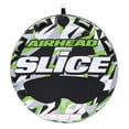 thumbnail image 1 of Airhead Slice 2-Person Towable Boat Tube Float, Heavy-Duty Nylon, Green Camo, 1 of 6