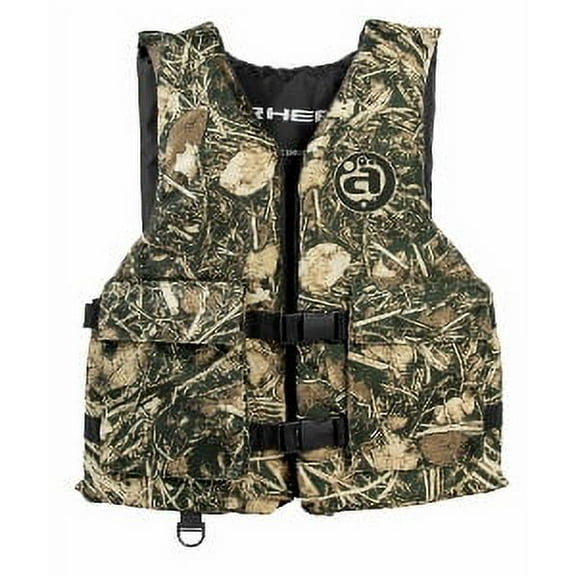 Airhead Sport Life Vest with Pockets Camo