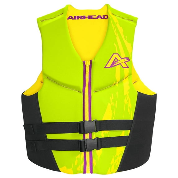Airhead Sports Group 10076-13-B-LG Type III Neolite Swoosh Life Vest (XXX-Large, Green)