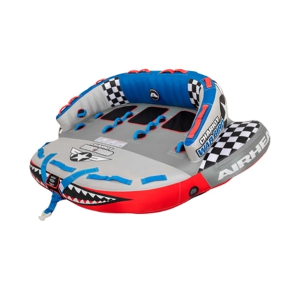 Airhead AHCW-1790 Chariot Warbird 3 Inflatable 3 Person Towable Tube