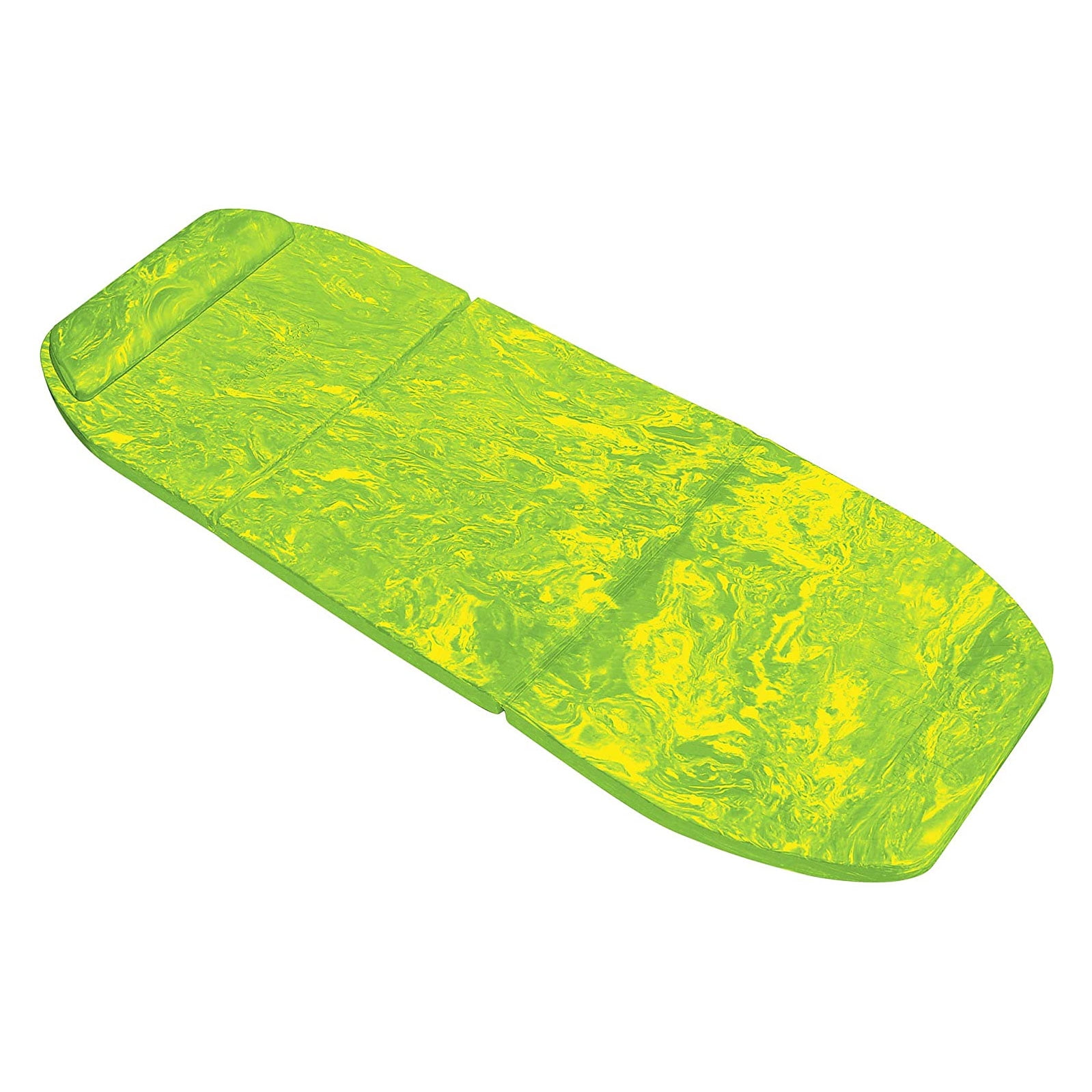 Airhead Sun Comfort Foam Swimming Pool Float Lounge Seat, Lime Green ...