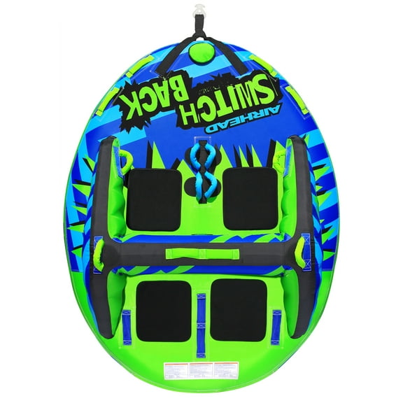 Airhead Switch Back, 4 Rider Towable Tube