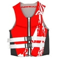 thumbnail image 1 of Airhead Swoosh Neolite 90+ Lb Red Adult XL Life Vest Jacket | 10076-11-B-RD, 1 of 5