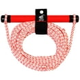 thumbnail image 1 of Airhead UV Resistant Ski Rope, EVA Handle, Red and White, 1.15 lbs, 1 of 3