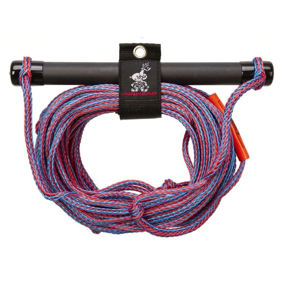 Airhead Water Ski Tow Rope with Tractor-Grip, Blue/Red, 75 Ft.