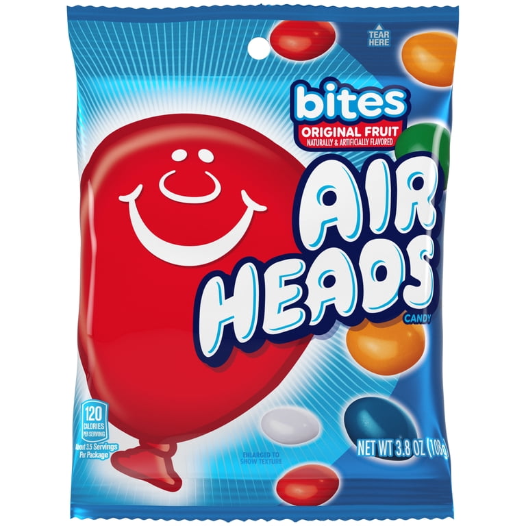 AirHeads, Airheads Bites Candy, 3.8 oz, Assorted Fruit - Walmart.com