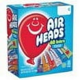 thumbnail image 1 of Airheads Candy Bars, Variety Bulk Box, Chewy Full Size Fruit Taffy, Gifts, Easter Candy Basket, Non Melting, Party, 60 Count (Packaging May Vary), 1 of 2