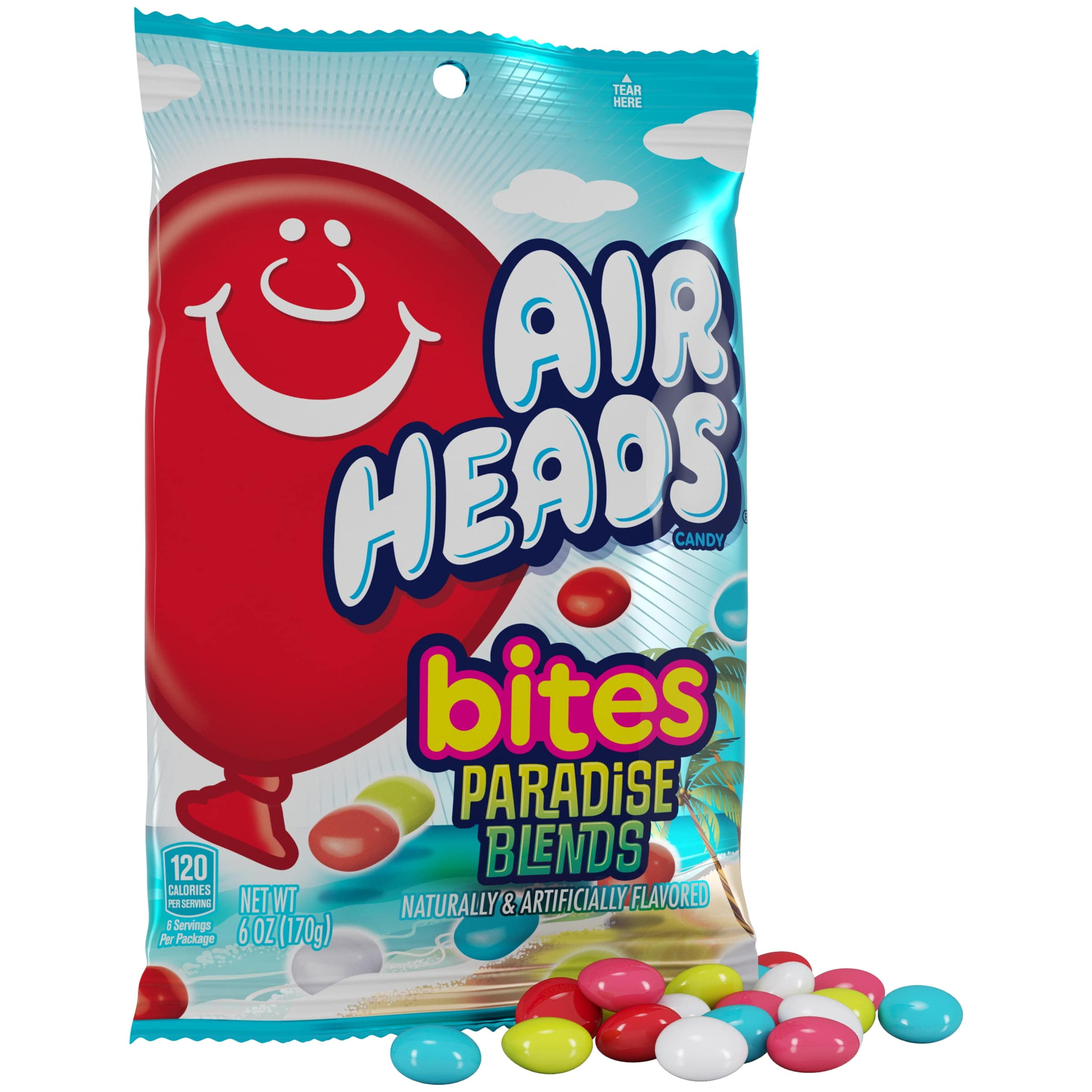 Airheads Candy Bites, Paradise Blends, 6 oz Bag